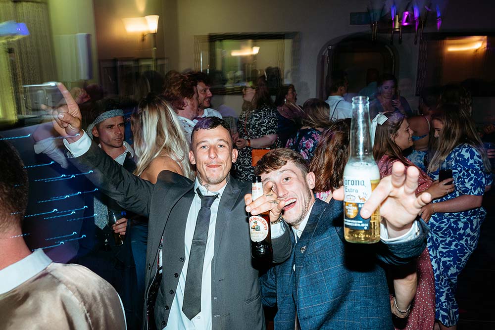 Nutfield Priory Wedding Photos evening party