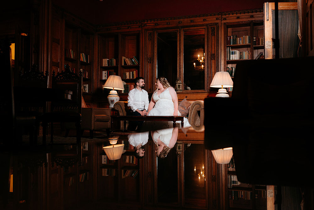Nutfield Priory Wedding Photos evening party
