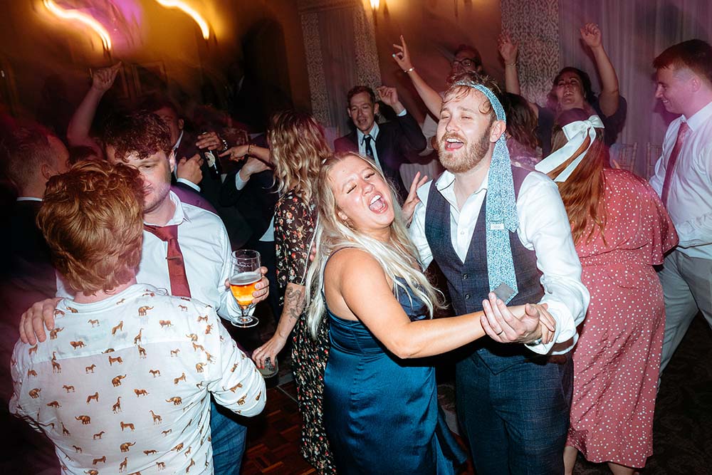 Nutfield Priory Wedding Photos evening party